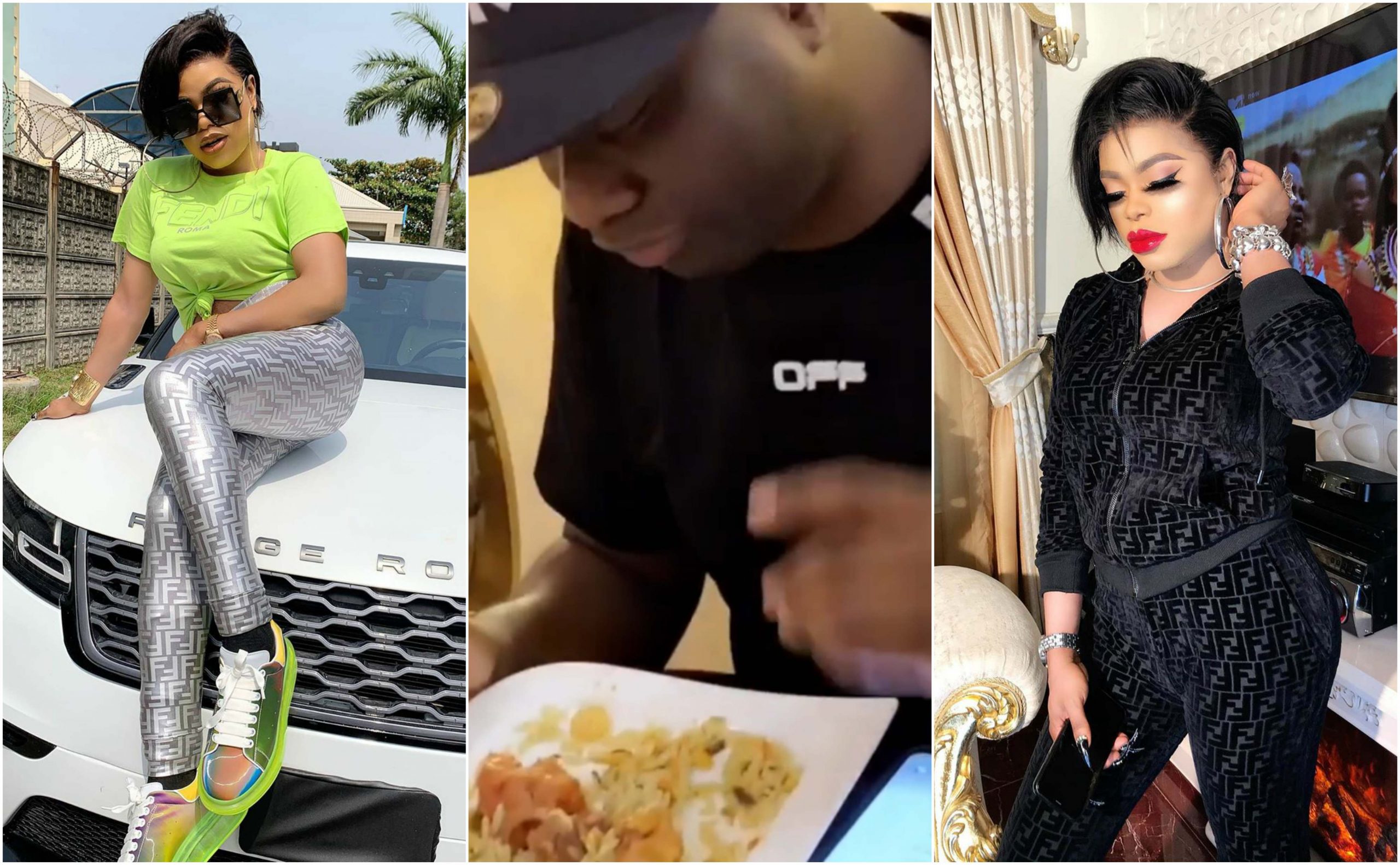 Billionaire Mompha Visits Bobrisky, Dine With Him As They Take Their Relationship To The Next Level - Video