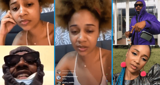 Pappy Kojo in a video chat with sister Derby warn Ghanaians about coronavirus(video)