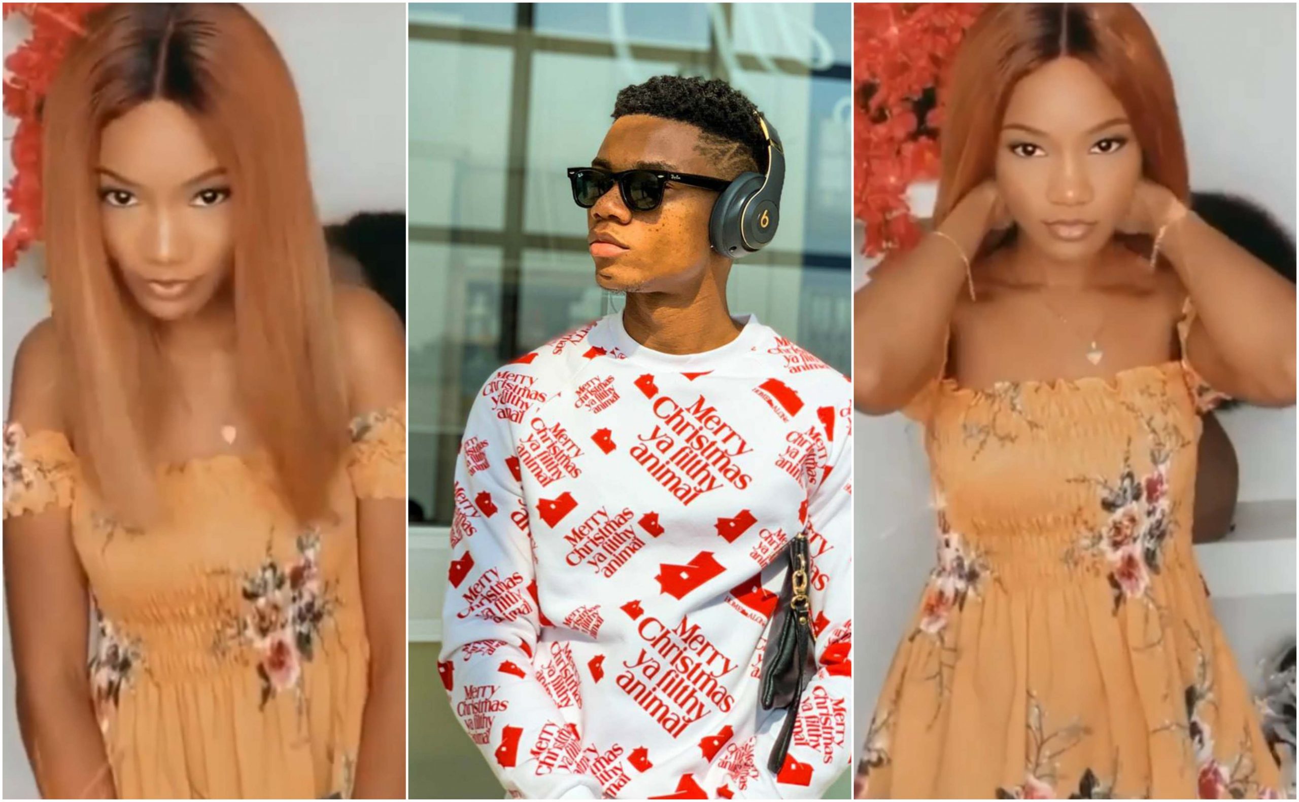 Kidi in-love with a female fan as he asks of her parents (video)