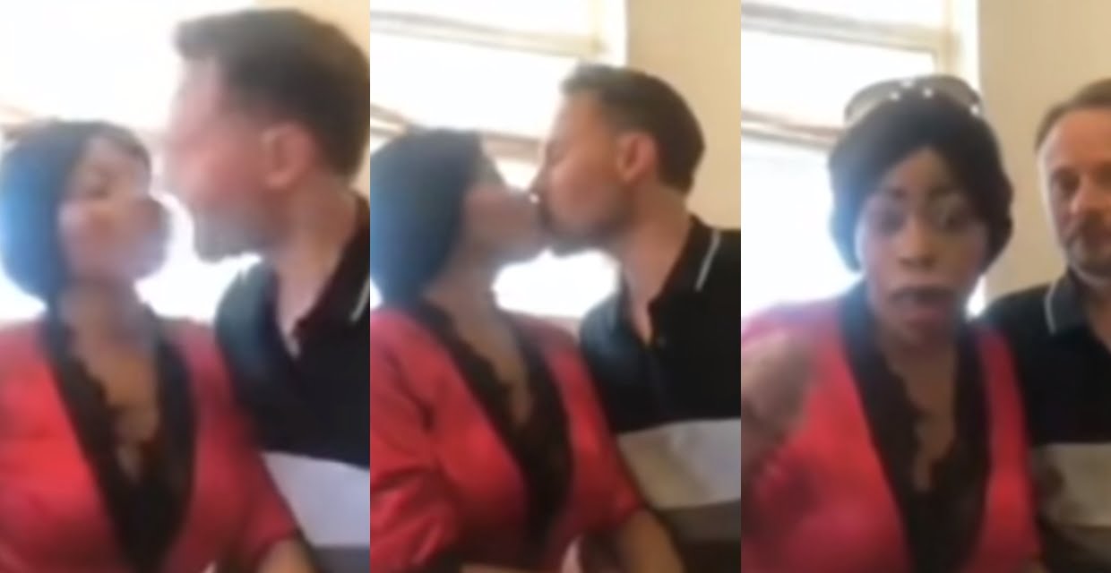 "Lemme teach you how to kiss your boyfriends"- Slay queen schools Young girls on how to kiss with her man.