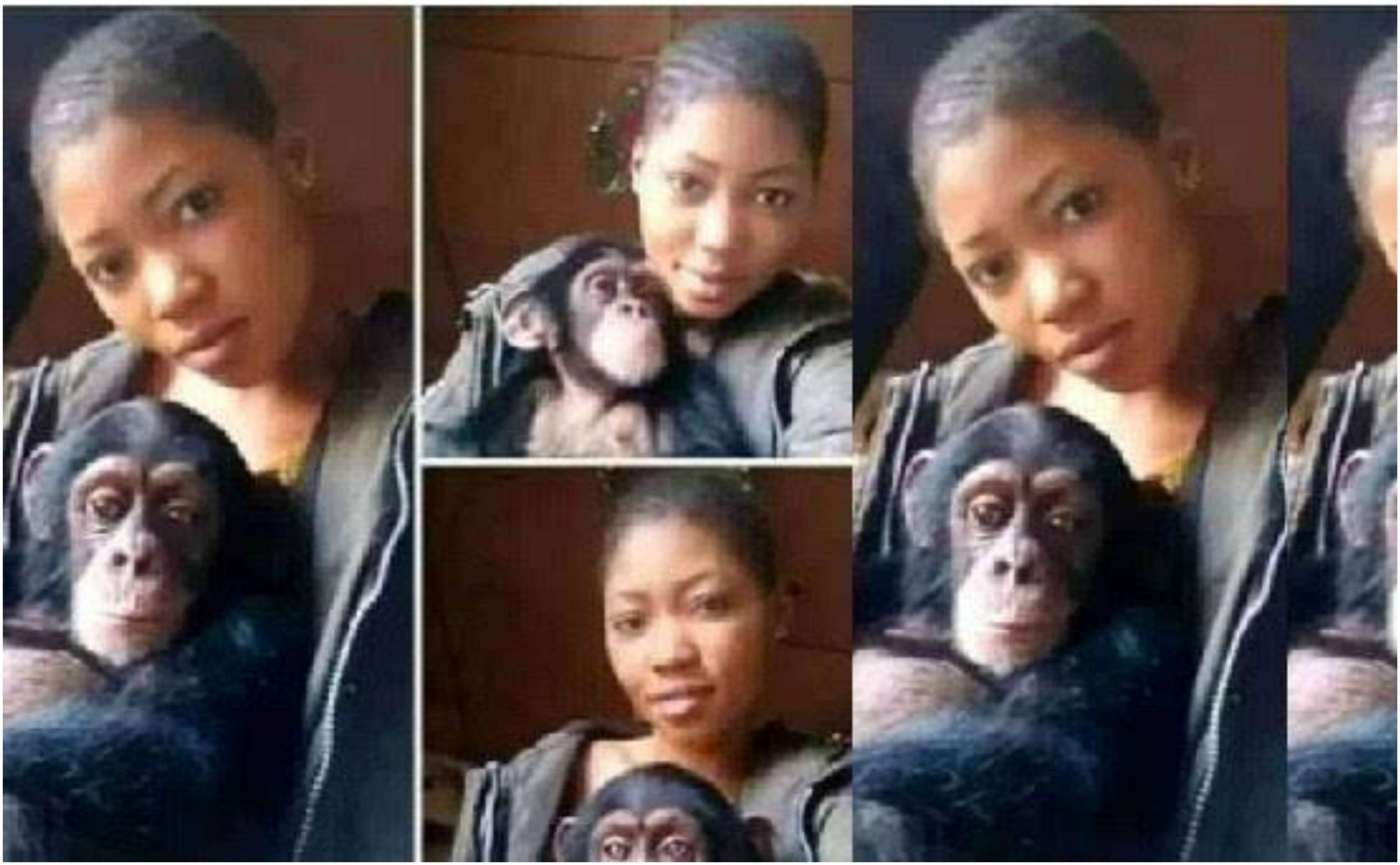 "I will rather date a monkey than date a man"- Lady fumes.