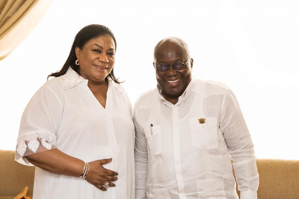 Check Out The Sweet Birthday Message From Rebecca Akufo-Addo’s To Husband, Prez Akufo Addo As He Turns 76