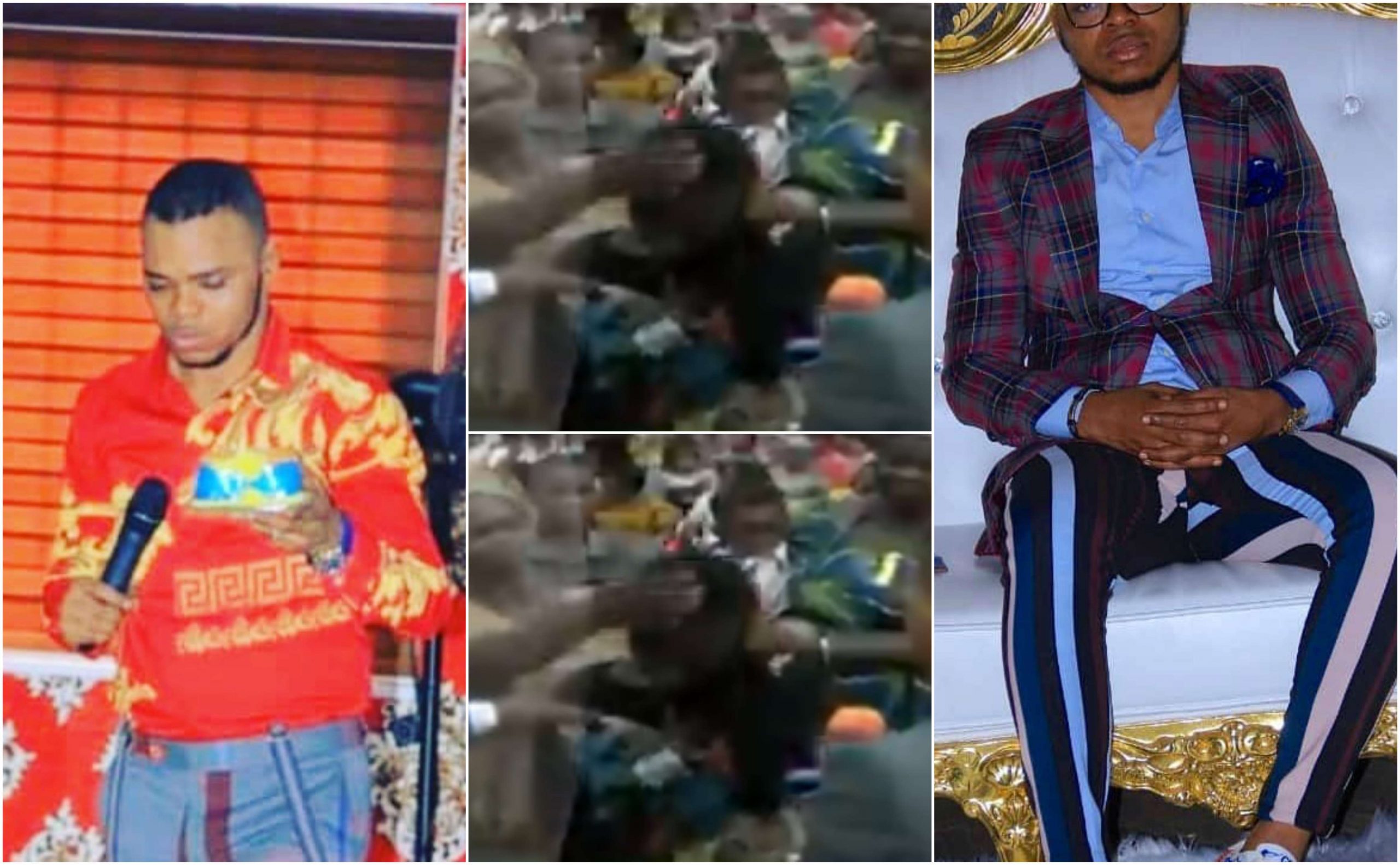 Watch Video As Obinim Gives A 14-year-old Girl A Dirty Slaps For Claiming She Does Not Have A Boyfriend