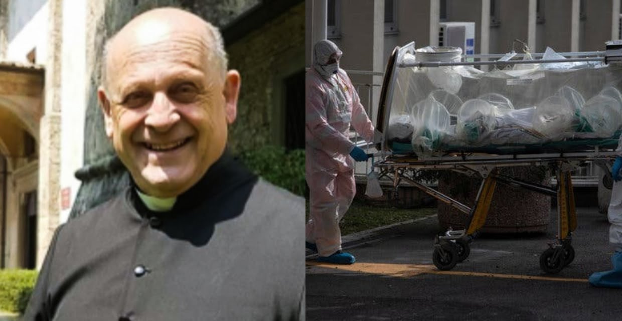 Italian Priest suffering from covid-19 who gave his respirator to a younger patient dies