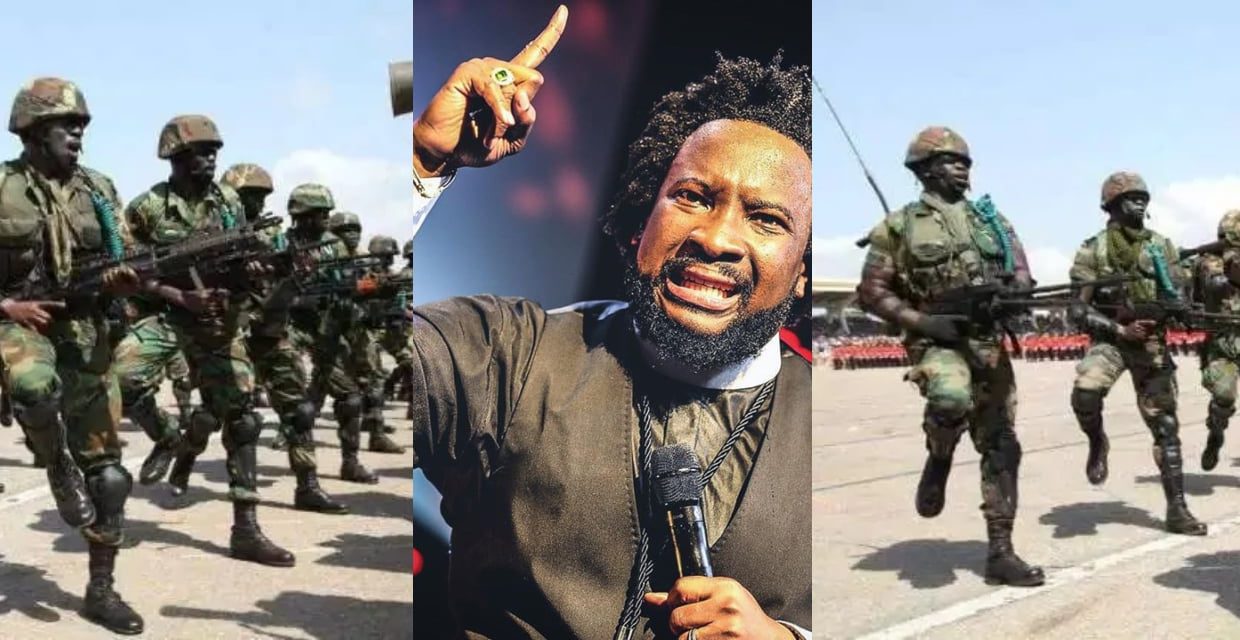 Sonnie Badu Descends On Military And police Officers For Maltreating People In The Name Of Lockdown - Video