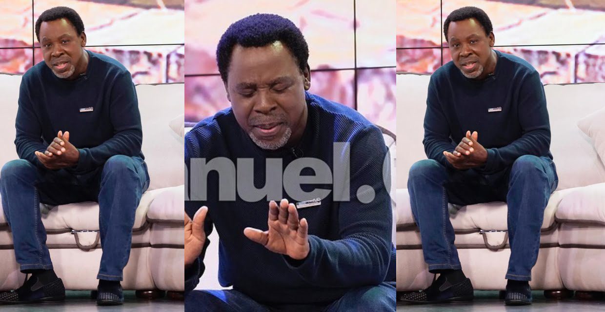 TB Joshua Gives new prophesy after his first one about coronavirus vanishing yesterday failed.