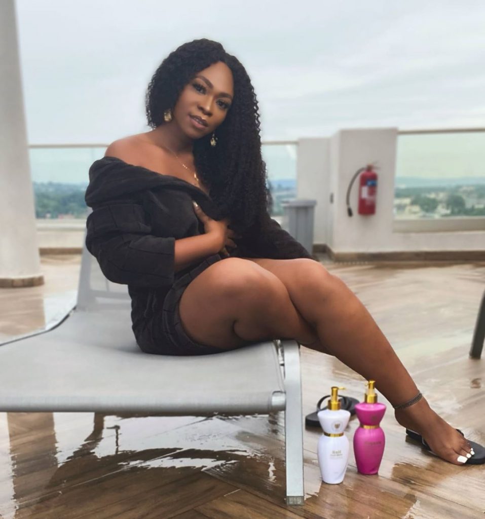 Michy causes stir online with sexy photos.