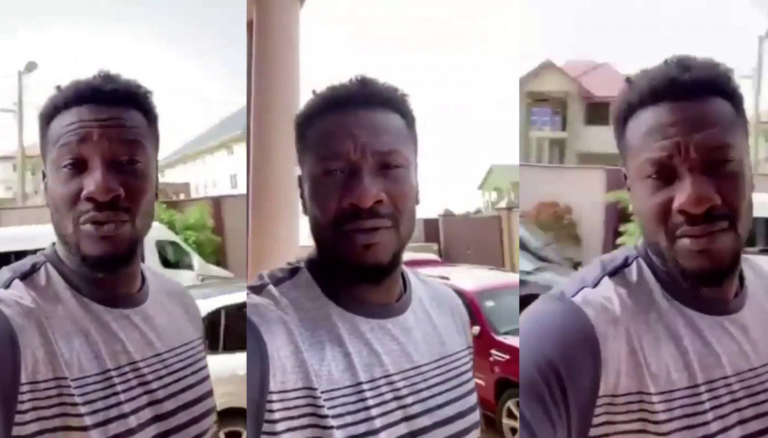 Asamoah Gyan Motivates People As He Shows Off His Fleet Of Cars - Watch Video