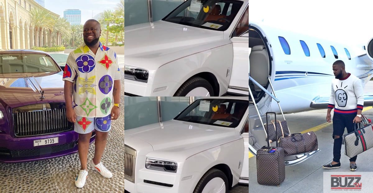 Hushpuppi Buys Rolls Royce Cullinan 2020 Which Reportedly Cost $325,000 In this Lockdown Time - Video