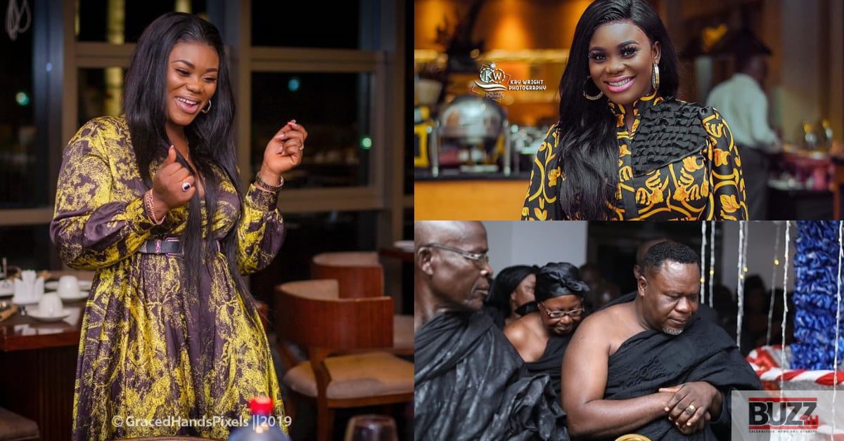 New source claim Akua GMB is rather Divorcing her husband for sleeping with her friends, Emelia Brobbey and Tracey Boakye.