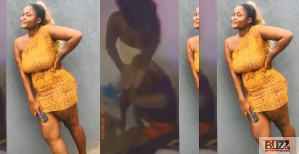 Another video of slay queen been beaten by her friends for snatching boyfriend goes viral (video)