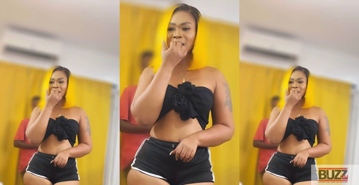 Michy causes confusion as she post video wearing only underwear (video)