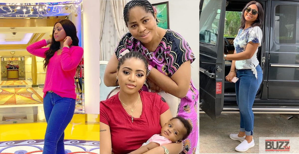 Its A Bouncing Baby Boy - Regina Daniels And Hubby Welcomes Their First Child - Photo