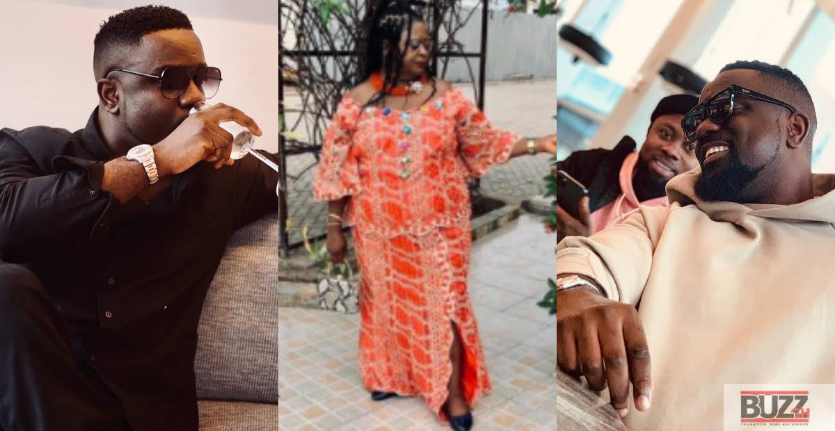 Check Out The Sweet Birthday Message And Present Sarkodie Gave To His Mother - Screenshot