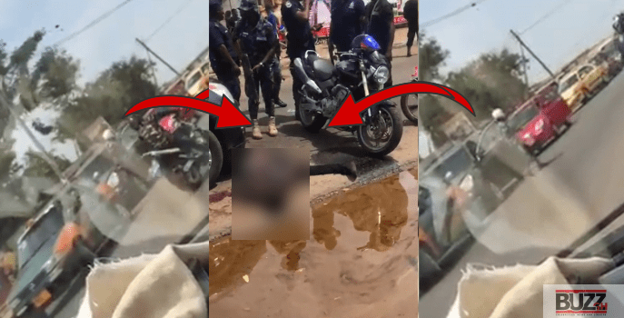 Daylight Robbery In Tema: One Of The Armed Robbers Shot Dead - Videos