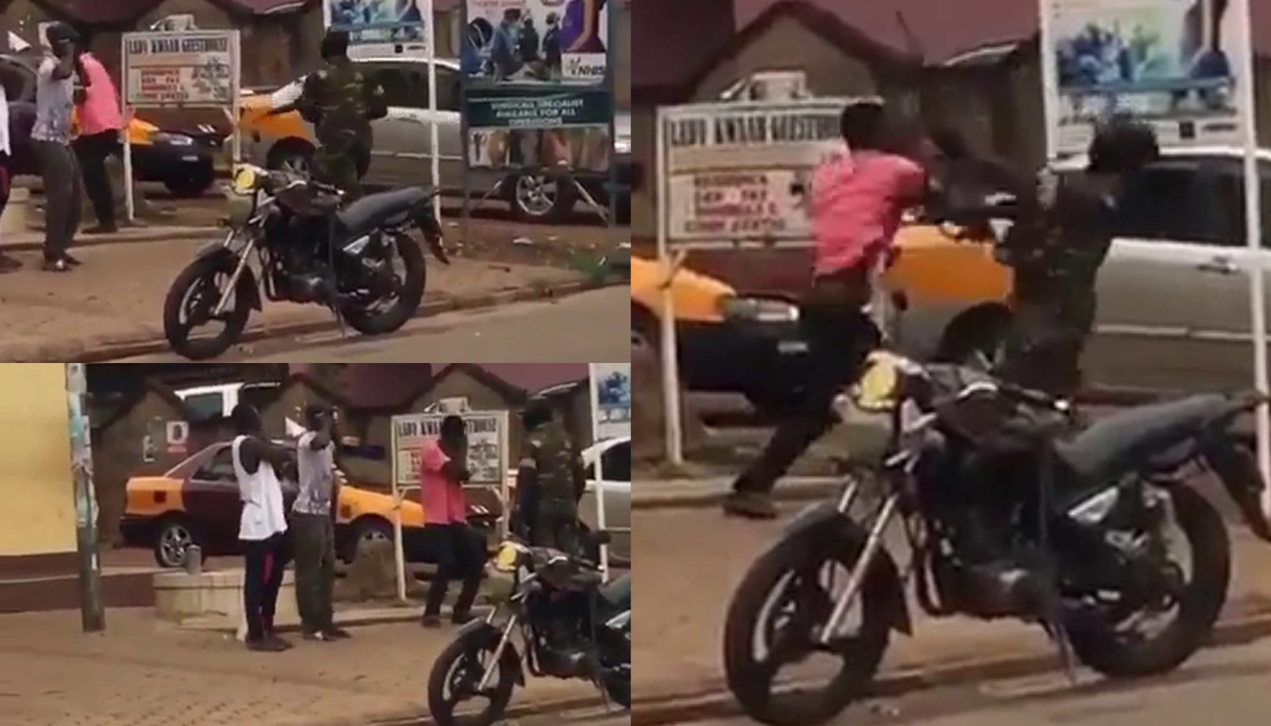 The Guy Who Involved In A 'Give And Take' Fight With A Soldier Has Finally Been Arrested - Video