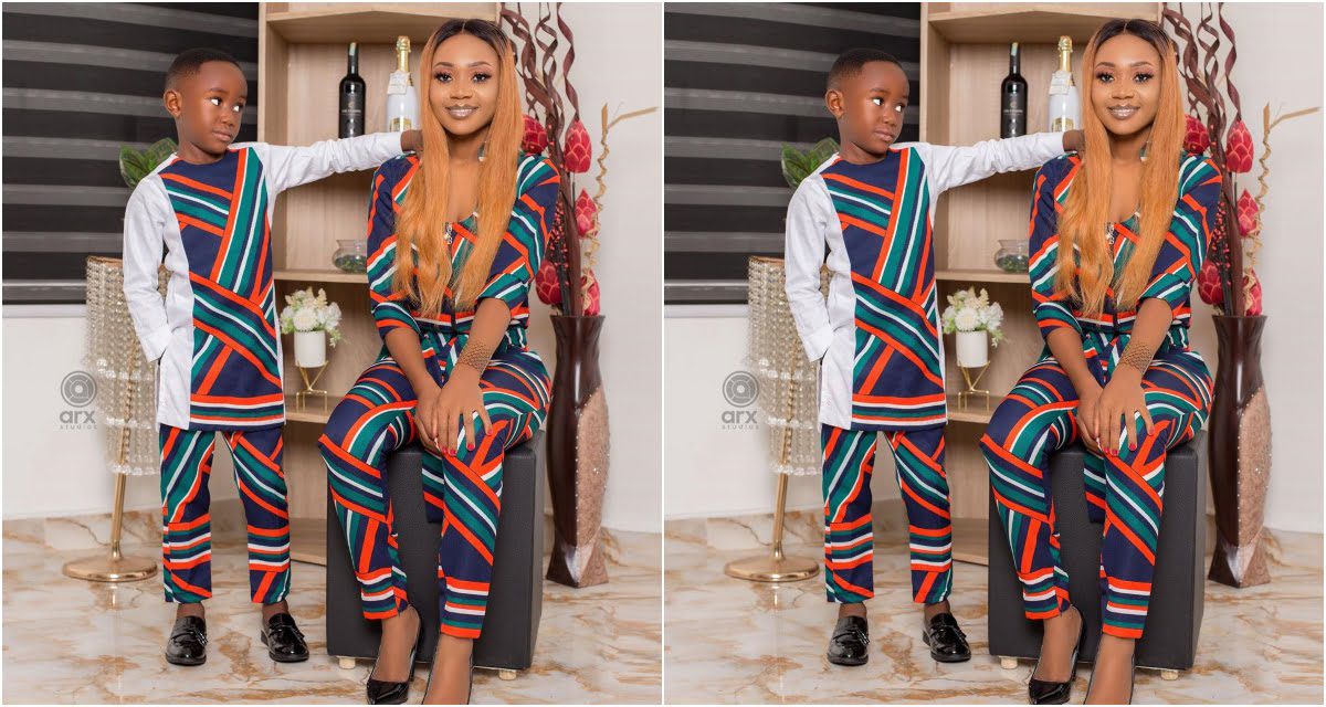 Akuapem Poloo gives reason why she posted her naked picture with her son.