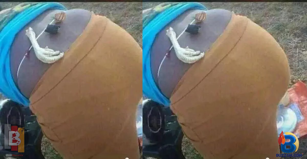 My Goodness! Look At What Was Seen On A Lady’s Waist In Public