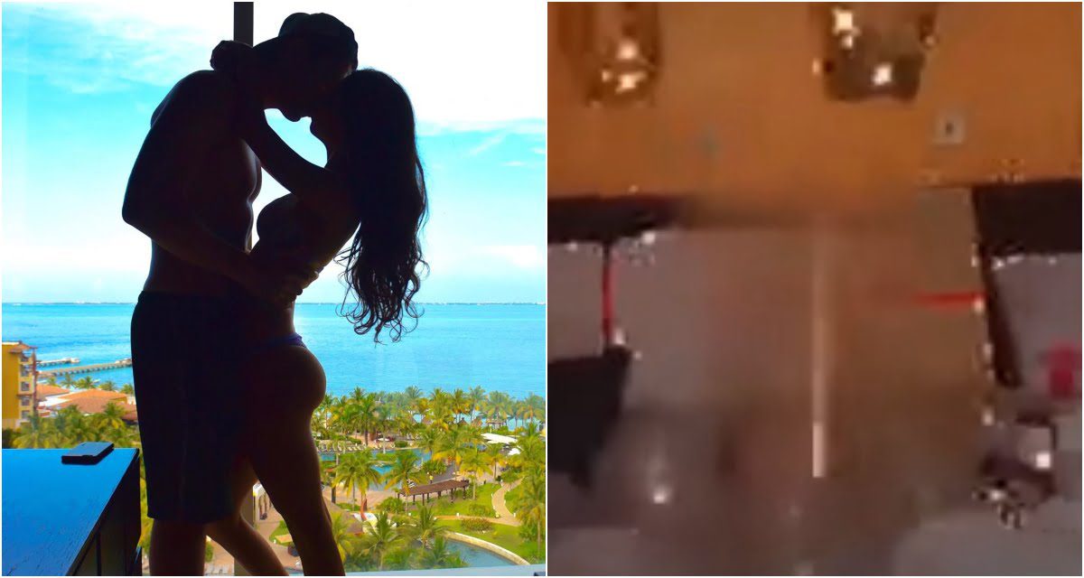 Double Surprise: Man catches his girlfriend cheating at the same hotel he planned her surprise birthday party - Video