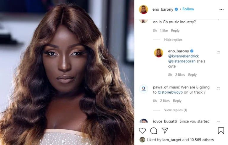 Rapper Eno discloses she is crushing on sister Derby.