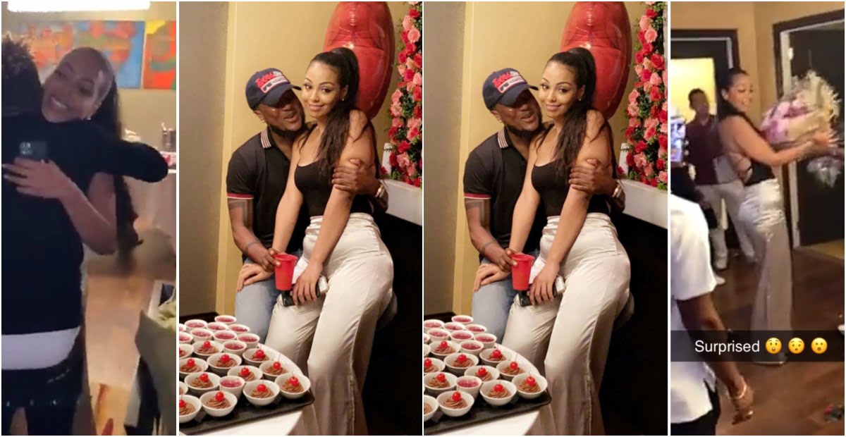 Hajia4real's baby daddy holds a lavish birthday party for his new girlfriend - video