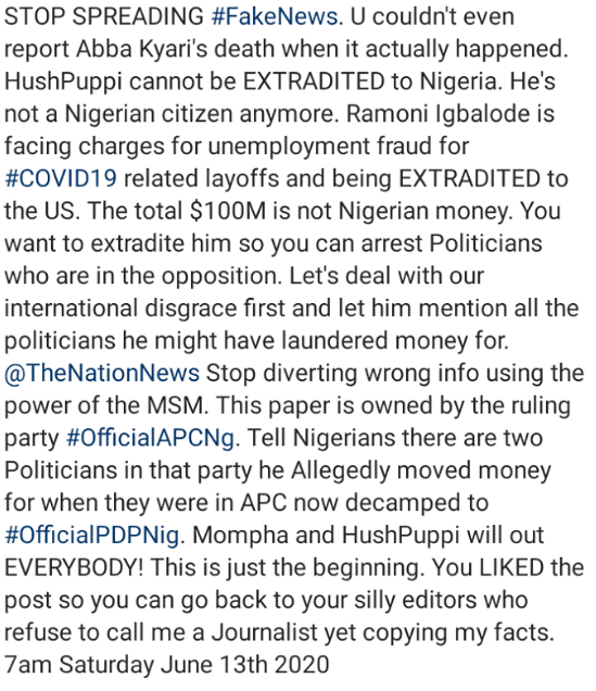 Hushpuppi allegedly lands in the US under maximum security awaiting his prosecution