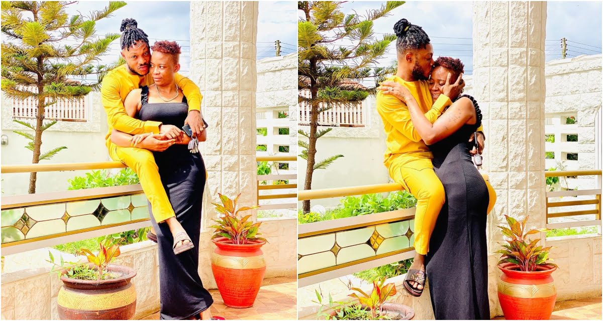Photos of Keche Andrew And His Sugar Mummy Wife Chopping Love Goes Viral