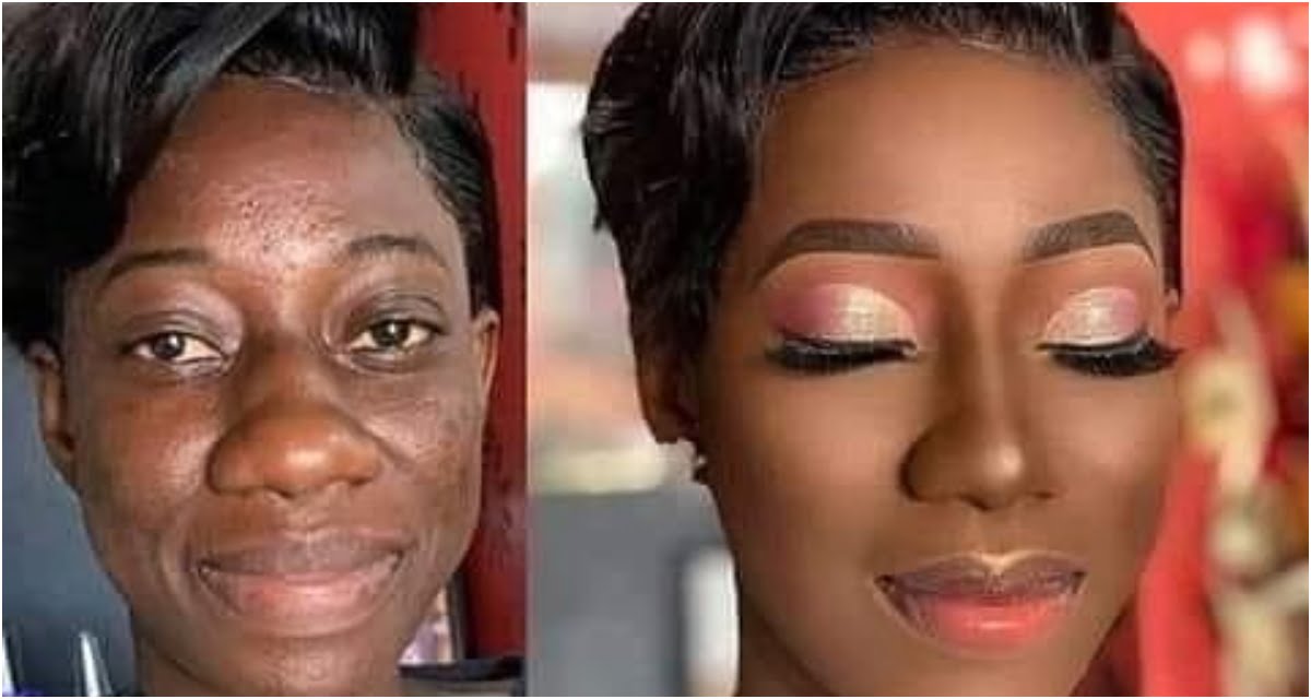 Lady With Bad Look Miraculously Transforms After Makeups