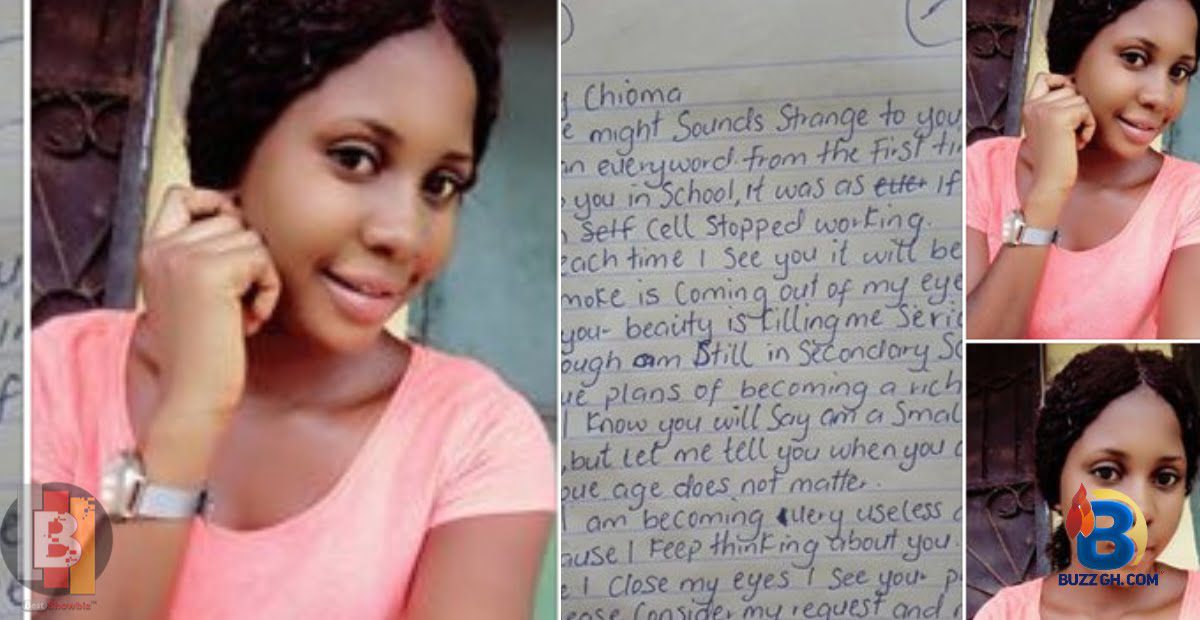 Check Out The Funny Love Letter A JHS 3 Student Wrote To His Teacher - Netizens React (Screenshots)