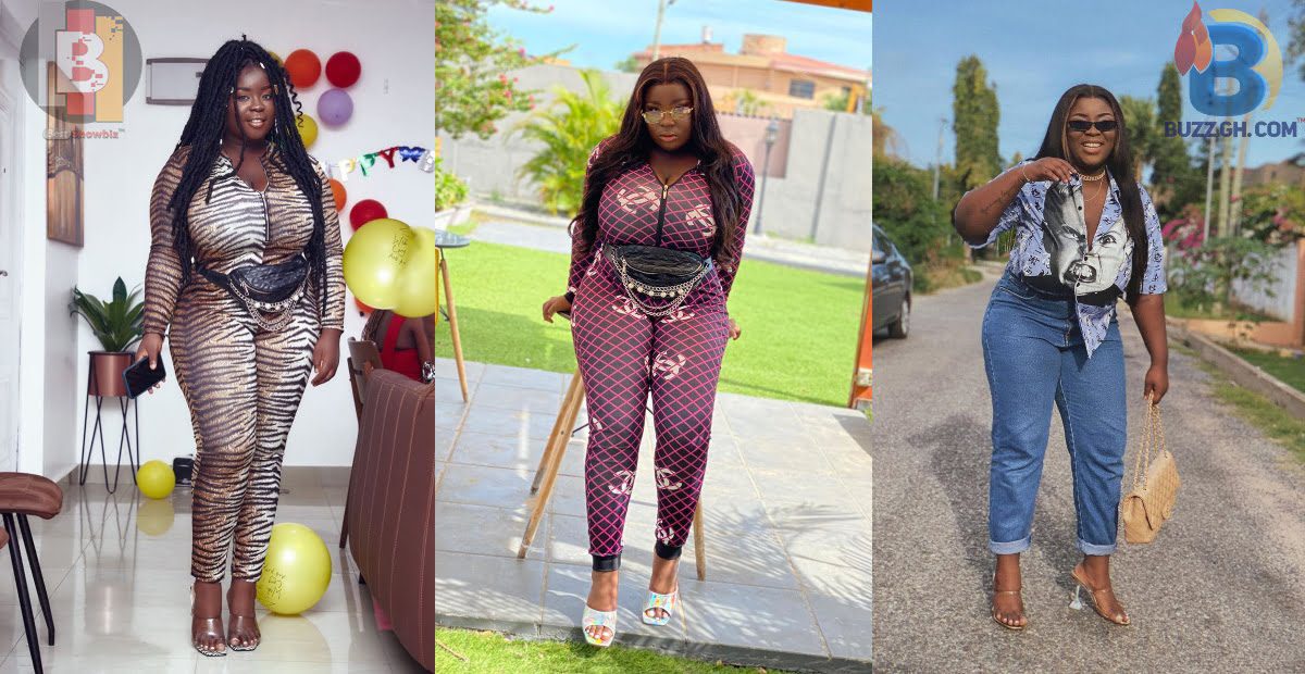 Maame Serwaa Goes Pantless, Puts Her Heavy Thighs On Full Display In Latest Photo