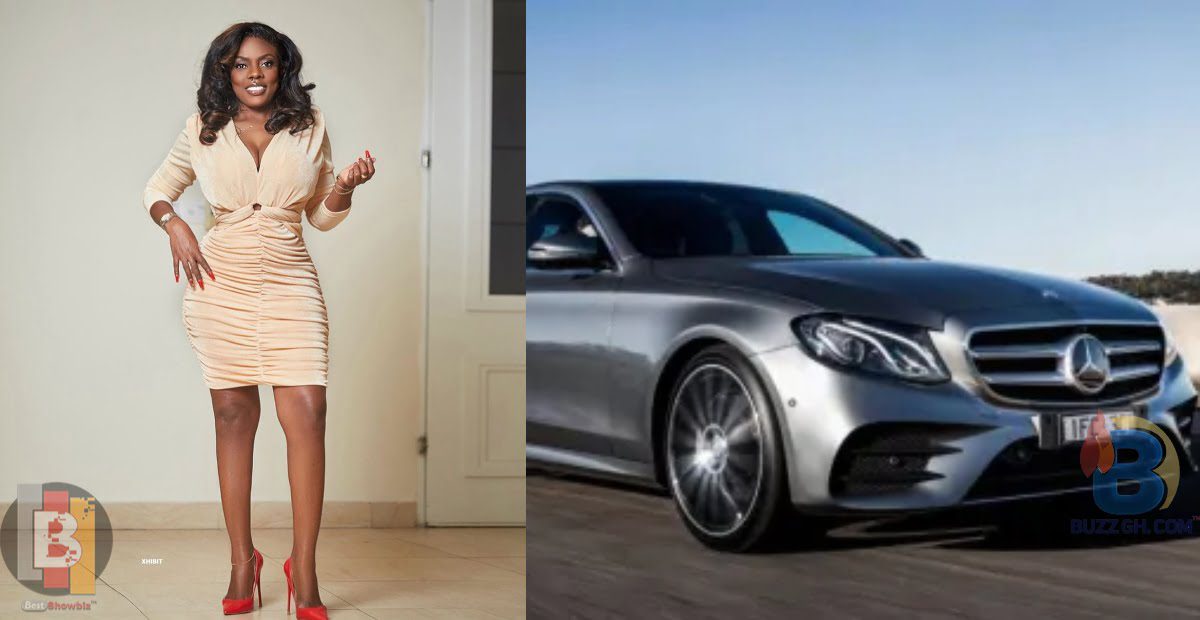 Nana Aba Anamoah Reportedly Wants A Mercedes Benz E-class Sedan Worth Over $50,000 As B’day Gift