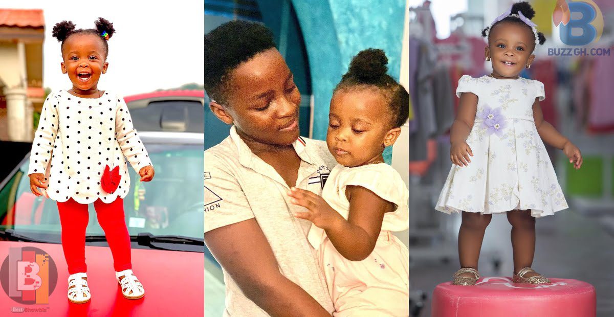 Nana Ama Mcbrown's step son with Baby Maxin photo causes stir online.