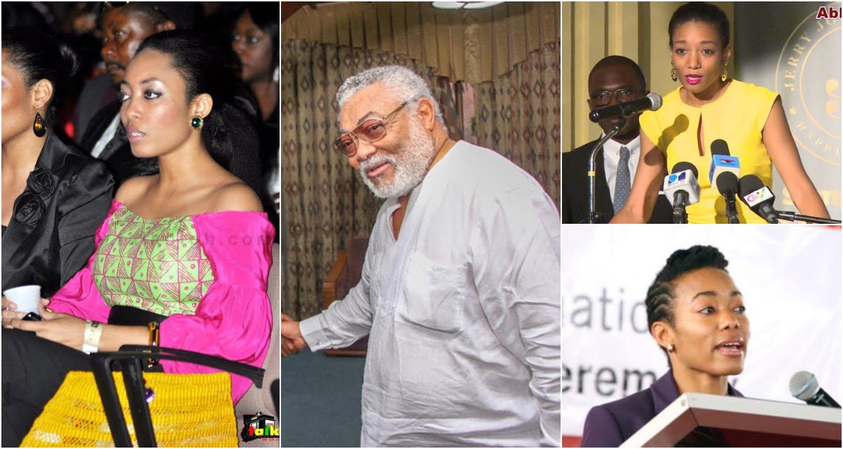 Meet the 3 beautiful daughters of J.J Rawlings - pictures