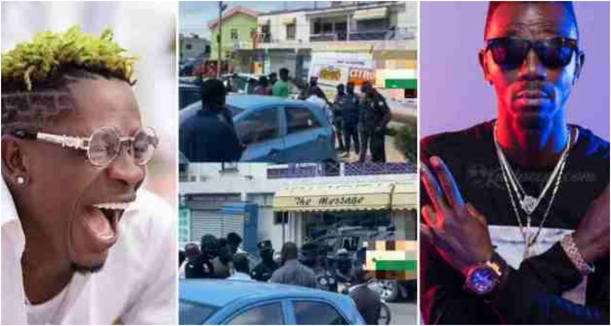 Shatta Wale's Militant, Joint 77 Finally Hands Over His Car To Shatta Wale - Video
