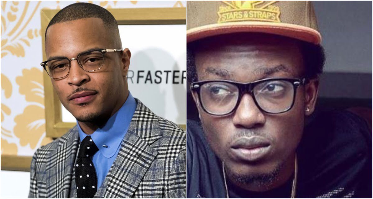 American rapper T.I wishes Opanka a happy birthday in a live video chat