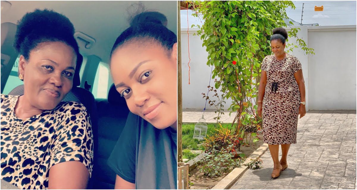 Yvonne Nelson ripped apart for posting her mother on father's day. (Screenshots)