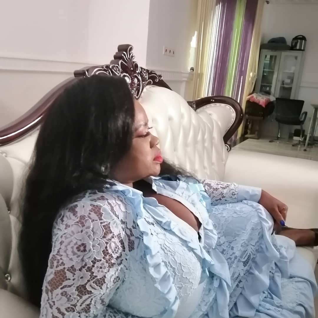 Actress Mercy Asiedu’s flaunts her luxurious Living Room - Photos