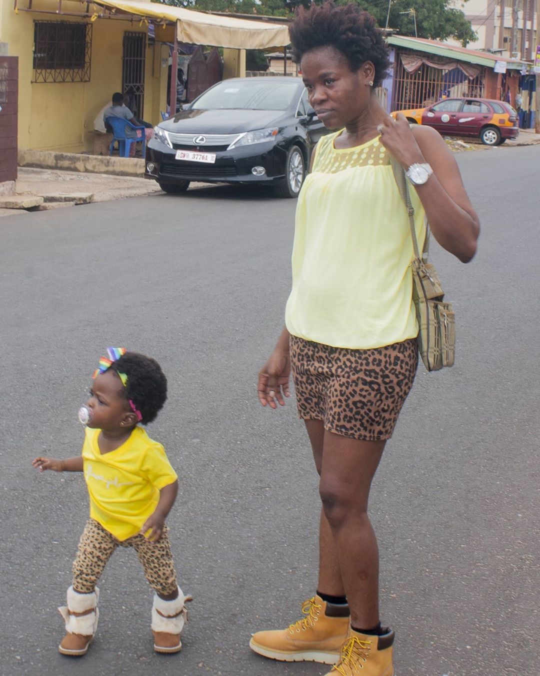 Ohemaa woyeje slays with her pretty daughter in latest photos