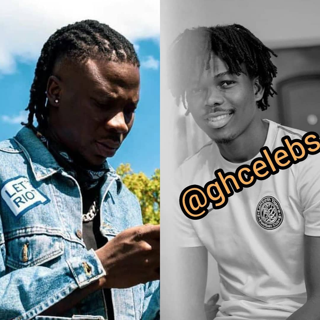 Photo of Stonebwoy's younger brother surfaces online.