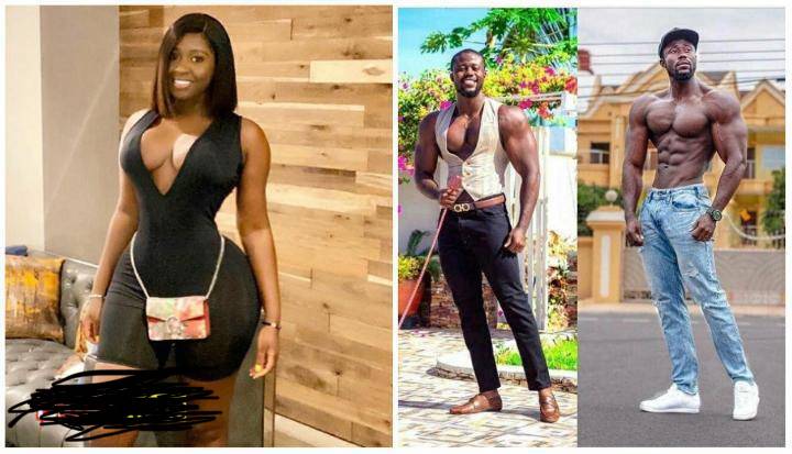 Macho man with Tiny waist believed to be the twin of Princess Shyngle Pops Up online (photos)