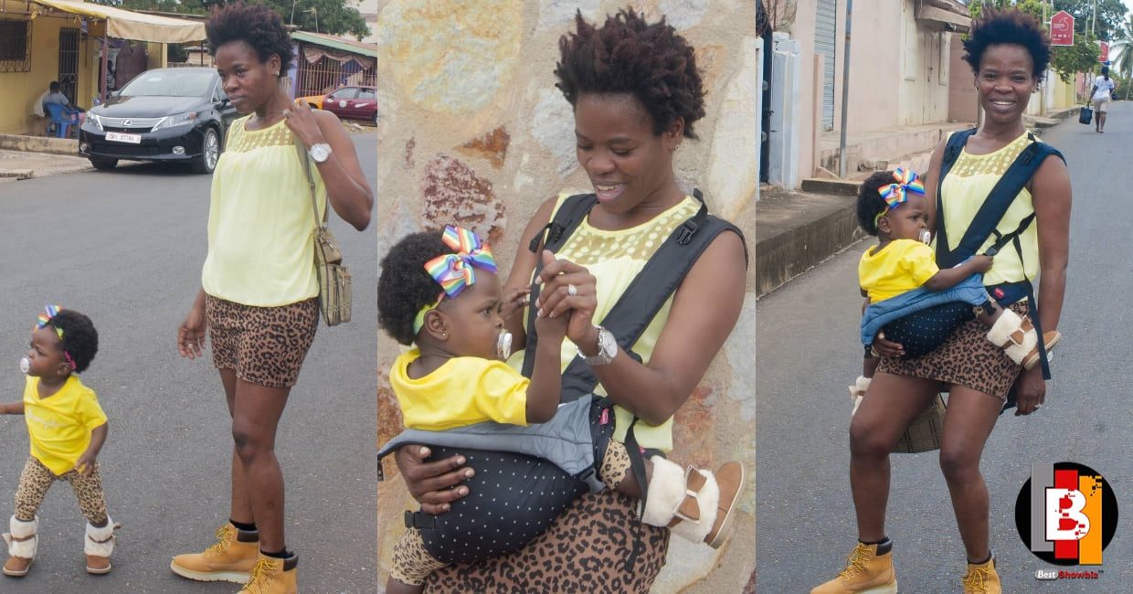 Ohemaa woyeje slays with her pretty daughter in latest photos