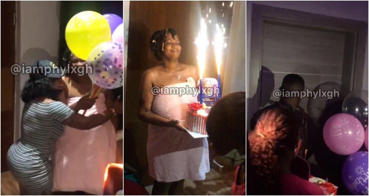 Afia Schwarzenegger Surprises Stonebwoy's Sister Ayisha With Birthday Gifts - Video