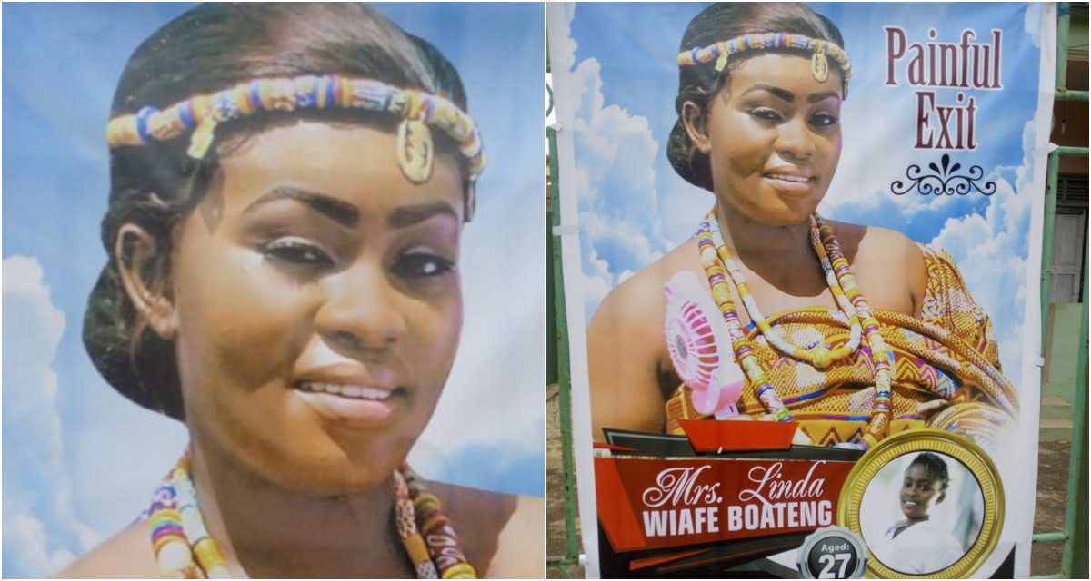 So Sad! Linda, A Beautiful 27-Year-Old Banker Dies A Week After Marriage In Kumasi - Photos
