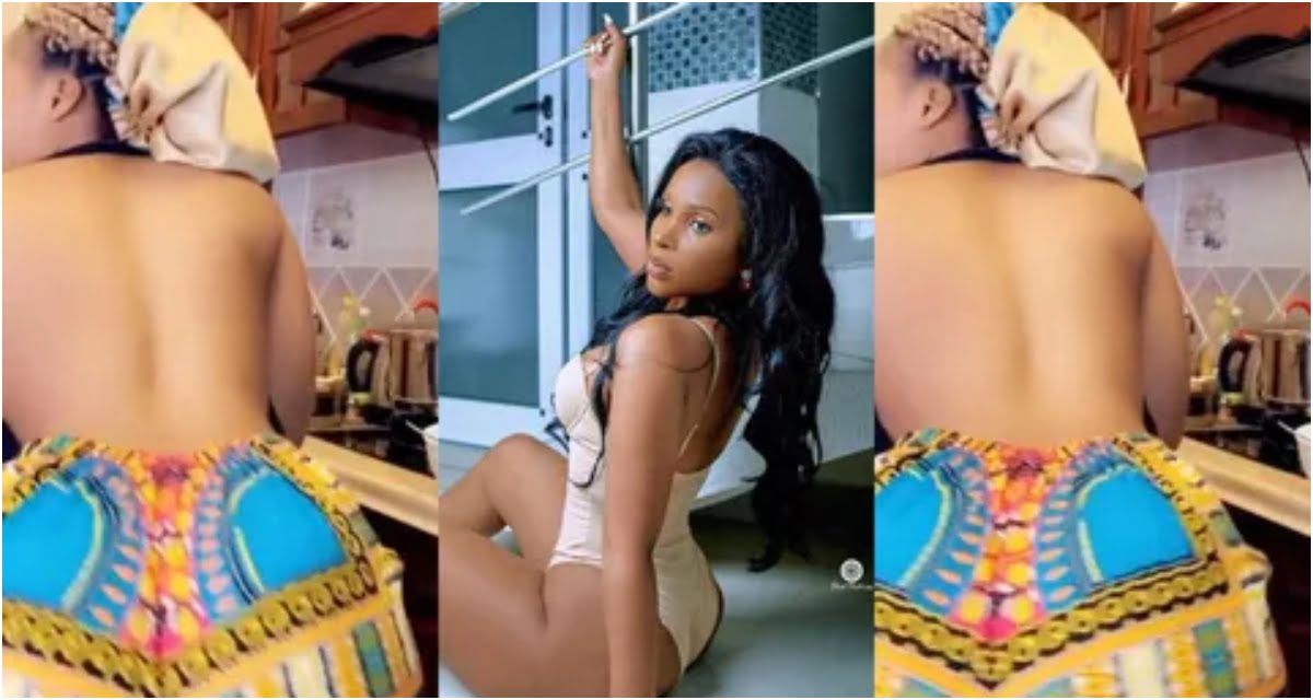 Benedicta Gafah Goes Topless, Shakes What Her Doctor Gave Her In New Video