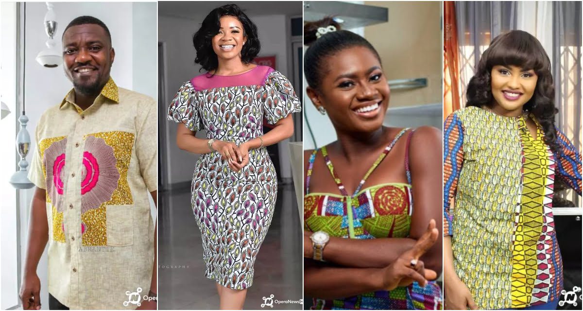 See Photos of How These Ghanaian Celebrities Rock Their African prints In Style