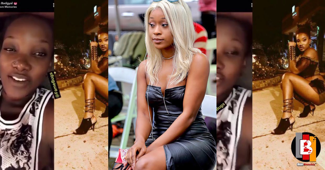 Efia Odo gets angry after a video miraculously got posted on late Ebony Reigns’ Snapchat account
