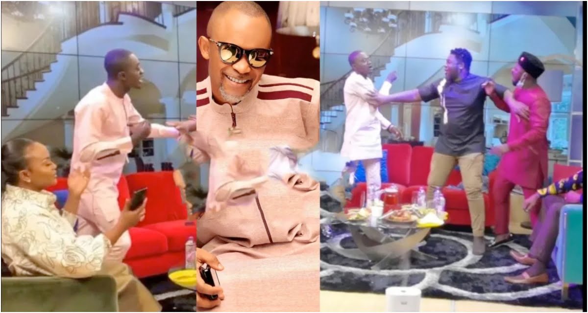 Money Stops All Nonsense: See The Hilarious Moment Fadda Dickson Ordered Lil Win and Funny Face to Sit Down during their clash