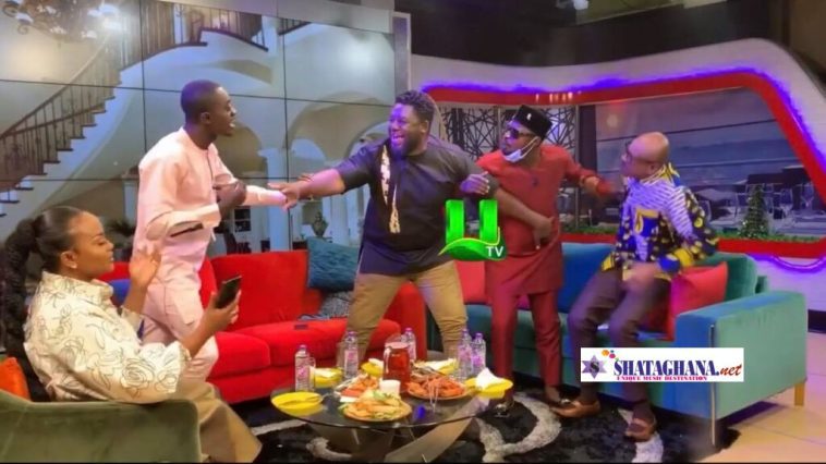 Funny Face and Lil win fight on Nana Ama Mcbrown's show (video)