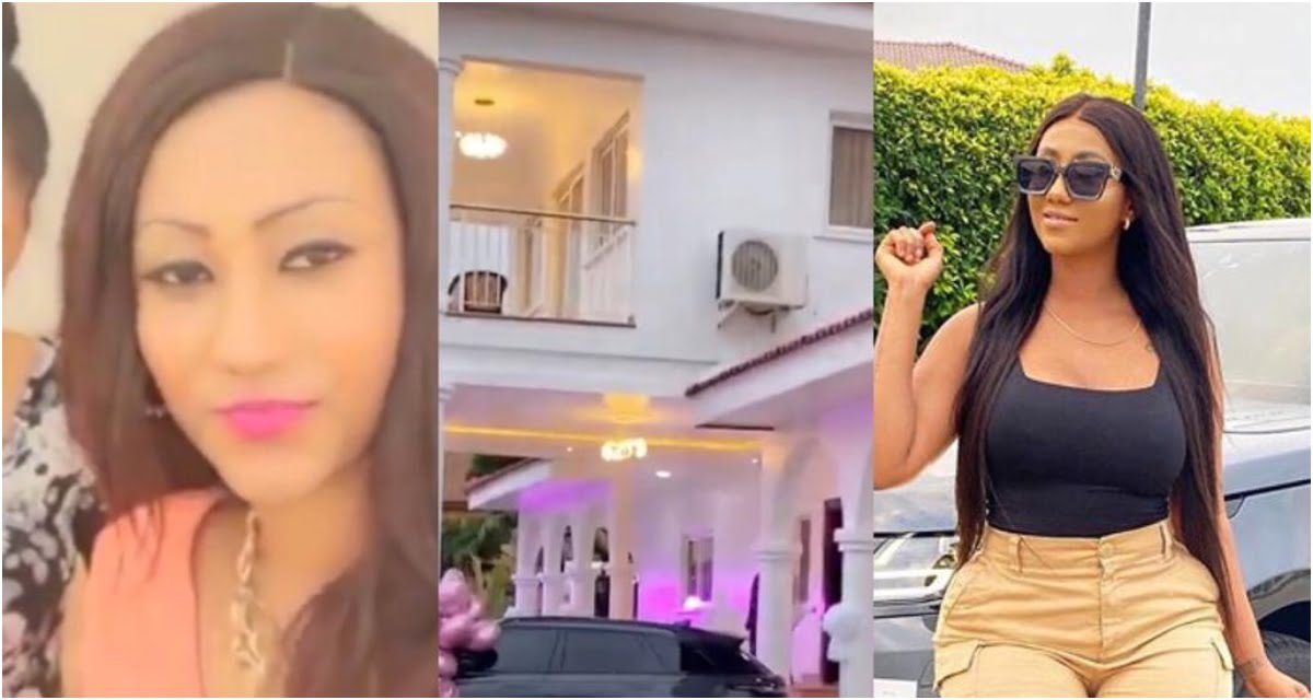 Hajia4Real Shares A Throwback Video Of When She Prophesied To Own A House At Trassaco