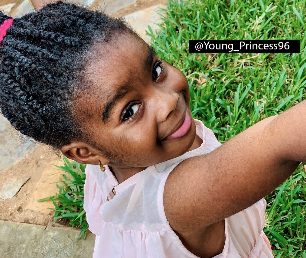 Meet the Beautiful Ghanaian-Nigerian little Girl With Excess Hair - pictures